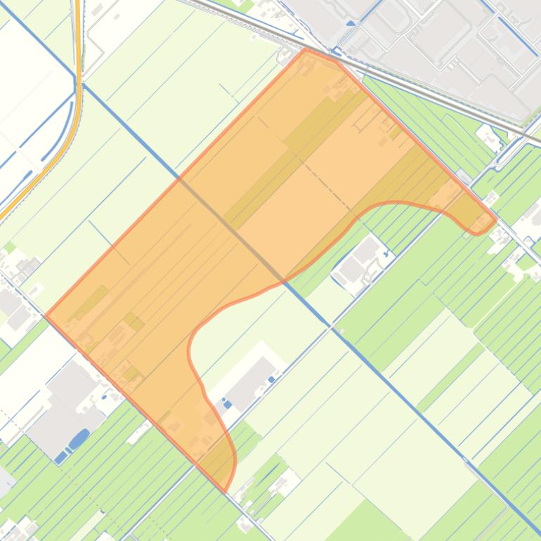 Kaart van de buurt Watertuinen west.