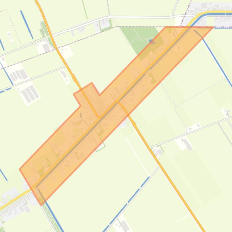 Kaart van de buurt Weerdingerkanaal.