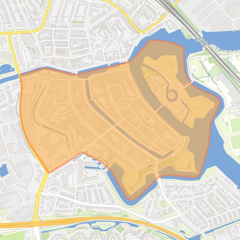 Kaart van de buurt Weesp Centrum.