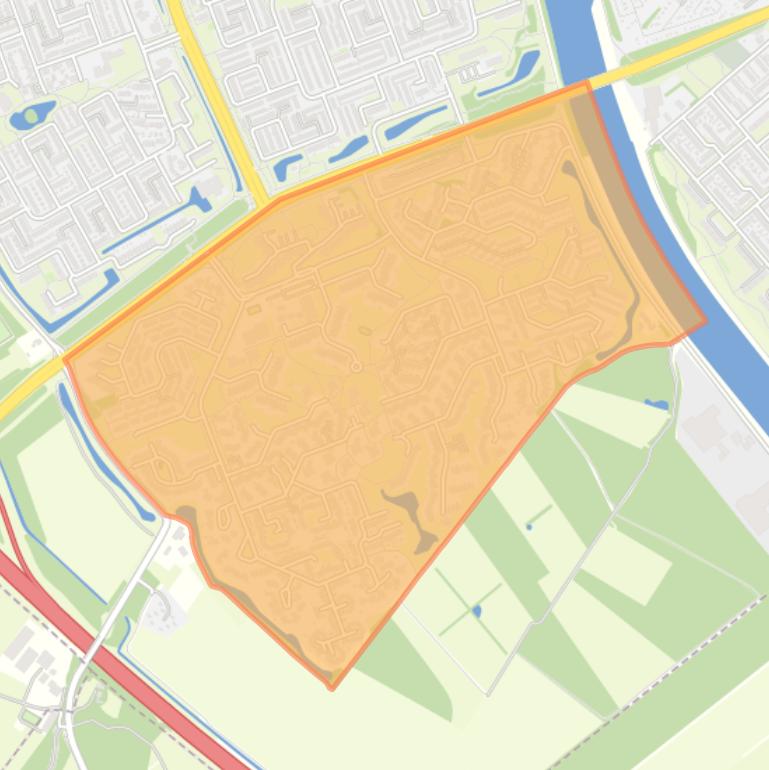 Kaart van de buurt Weezenhof.