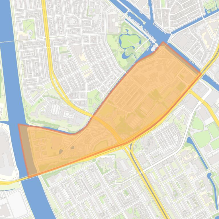 Kaart van de buurt Welgelegen Den Hommel.