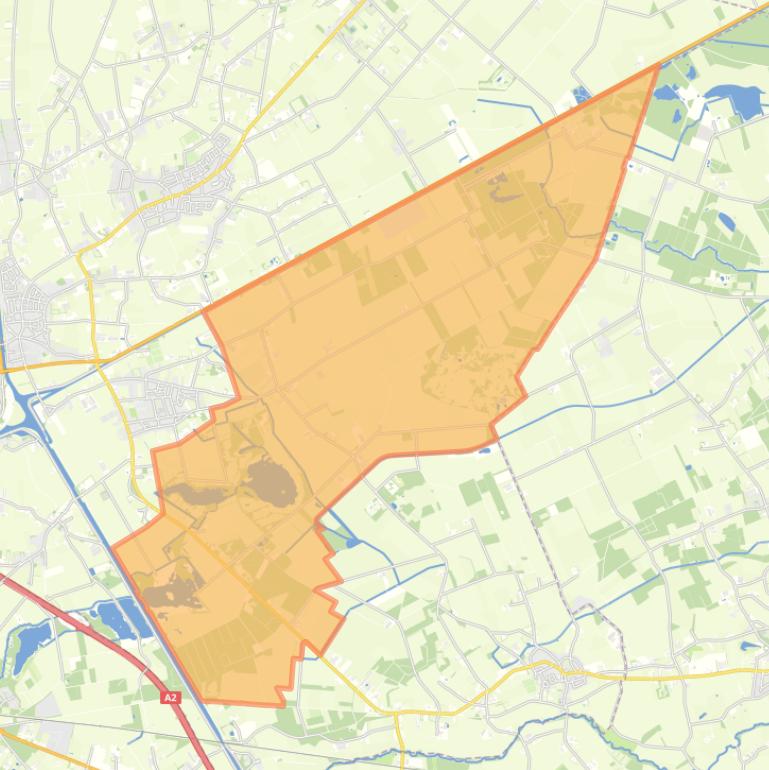 Kaart van de buurt Wellenstein-Aan ’t Kruis.