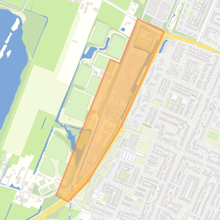 Kaart van de buurt Weltevreden.