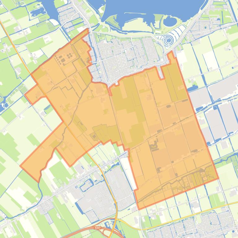 Kaart van de buurt Wervershoof Buitengebied.