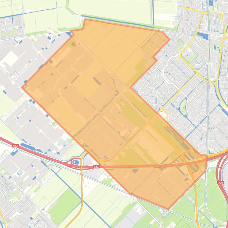 Kaart van de buurt West 2.