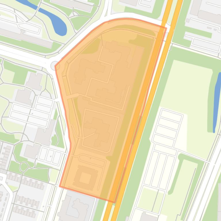 Kaart van de buurt West 2.