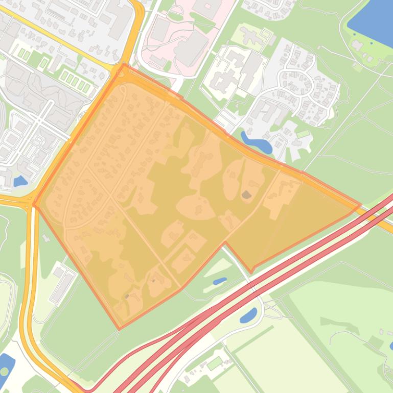 Kaart van de buurt West-Indiëkwartier.