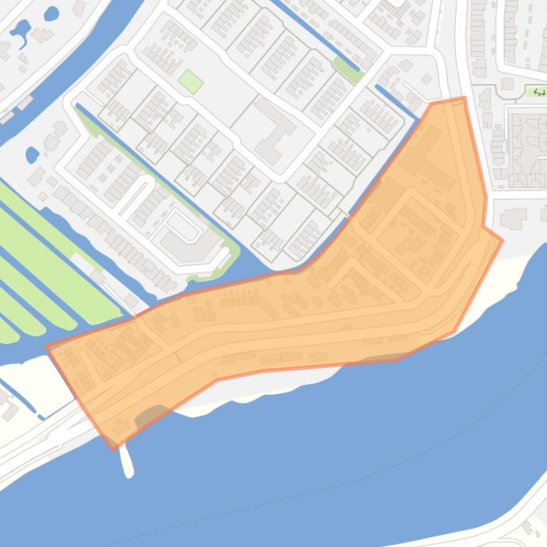 Kaart van de buurt Westeinde.