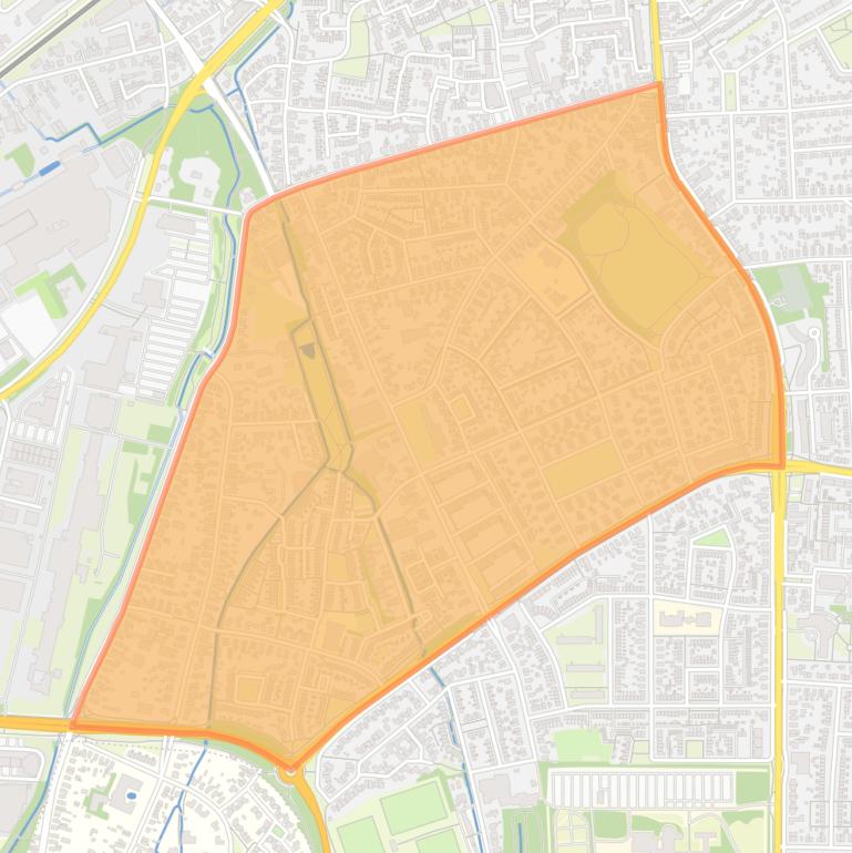 Kaart van de buurt Westenenk.