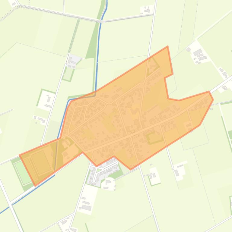 Kaart van de buurt Westerbeek.