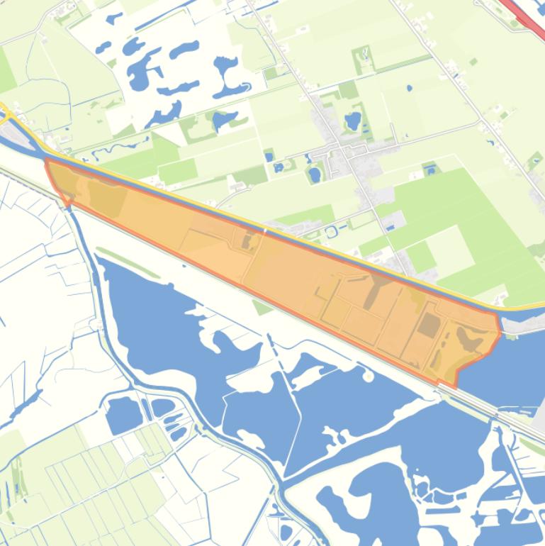 Kaart van de buurt Westerbroek Industriegebied.