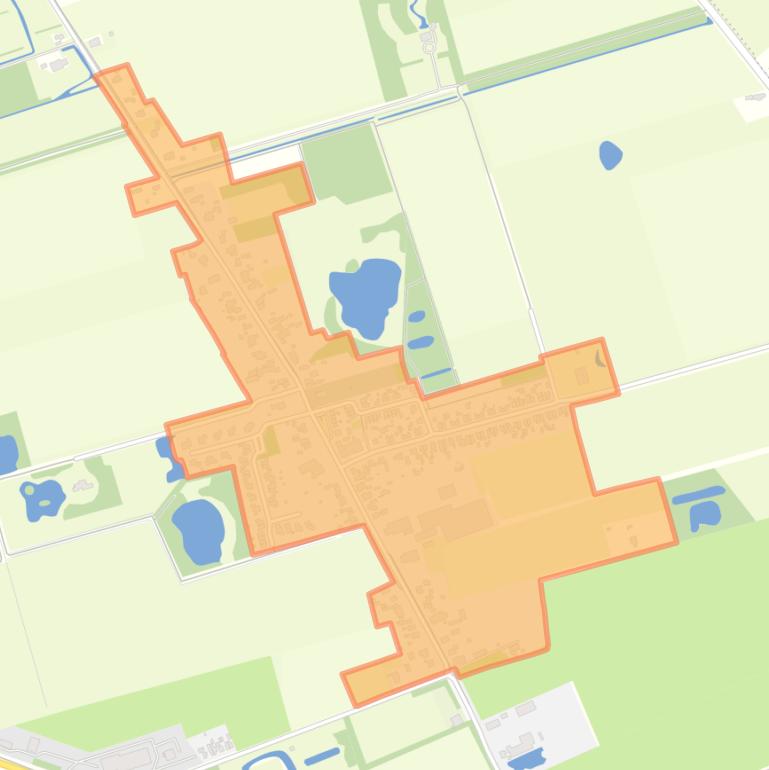 Kaart van de buurt Westerbroek.