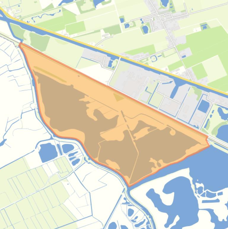 Kaart van de buurt Westerbroek Recreatiegebied.