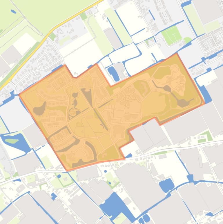 Kaart van de buurt Westerhonk.