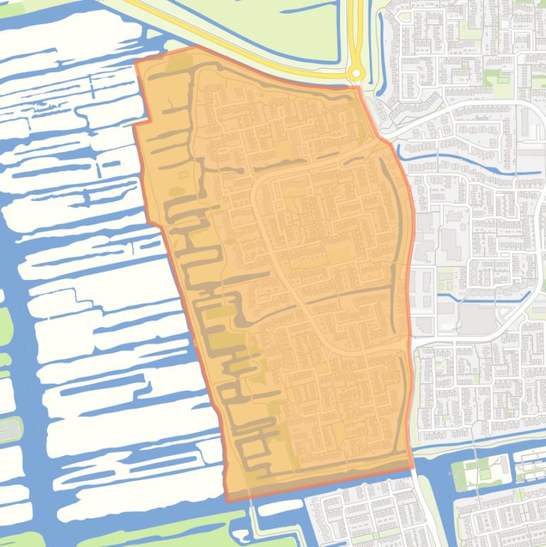 Kaart van de buurt Westerkoog Midden.