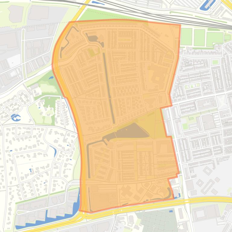 Kaart van de buurt Westerpark.