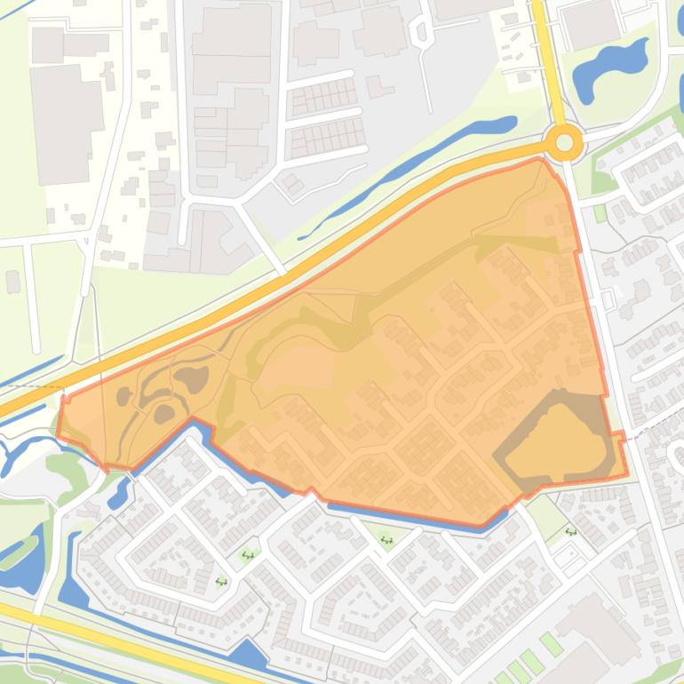 Kaart van de buurt Westertuinen.