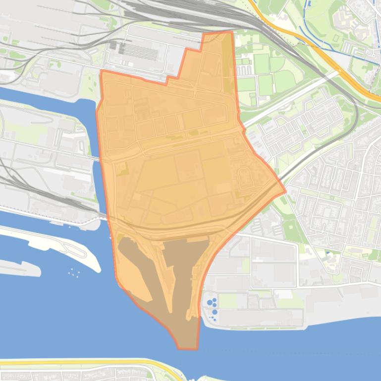 Kaart van de Westerwijkbuurt.