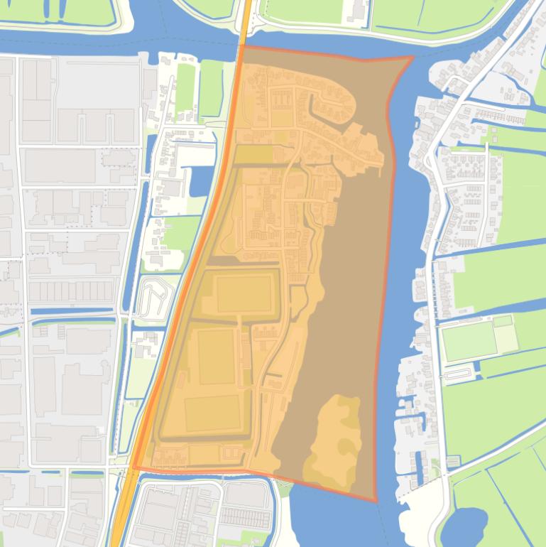 Kaart van de buurt Westknollendam.