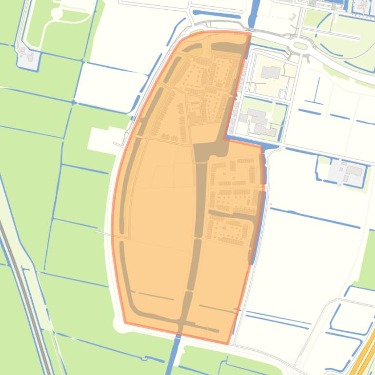 Kaart van de buurt Wetterstêd.