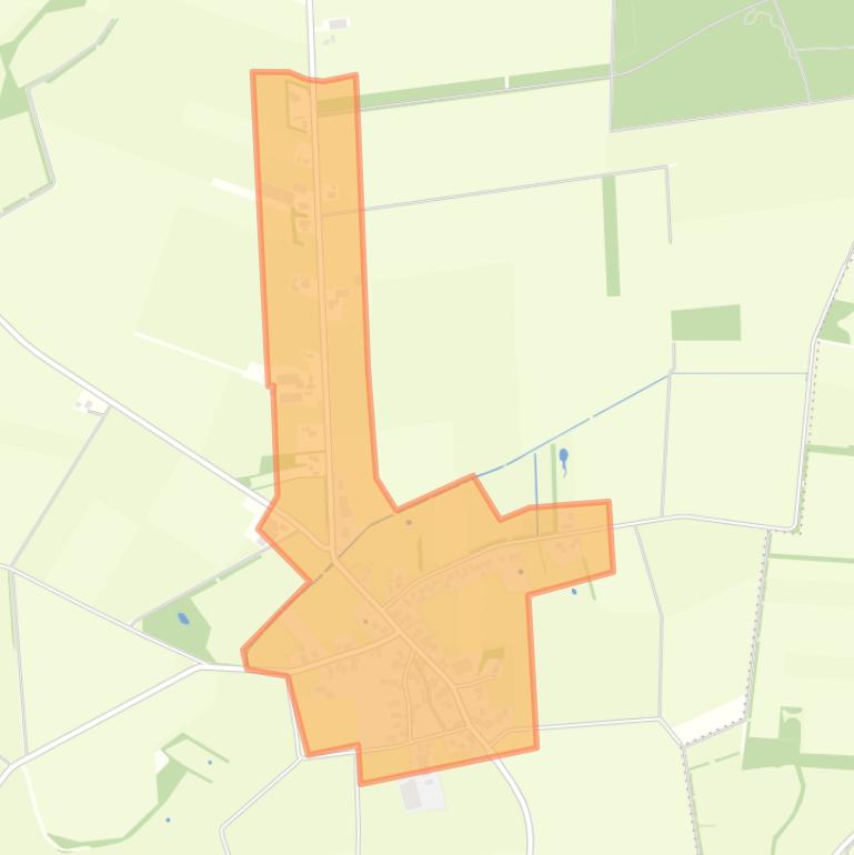 Kaart van de buurt Wezup.