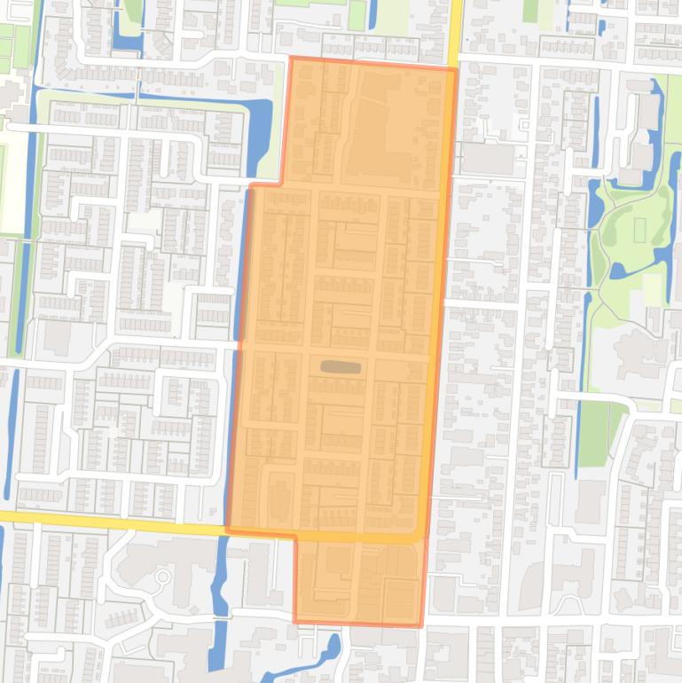 Kaart van de buurt Wibautsraat en Lorentzweg.