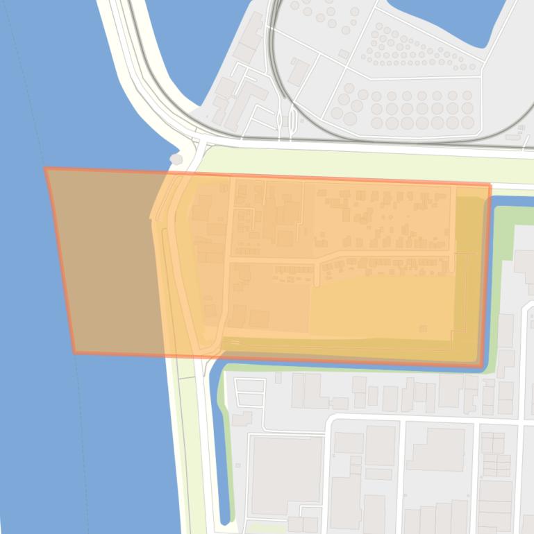 Kaart van de buurt Wieldrecht.