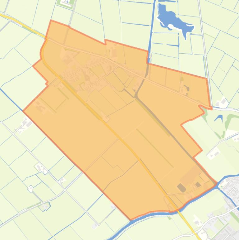 Kaart van de buurt Wier.