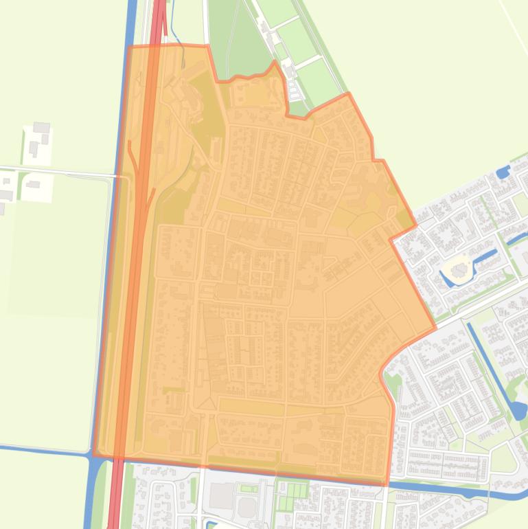 Kaart van de buurt Wieringerwerf Centrum.