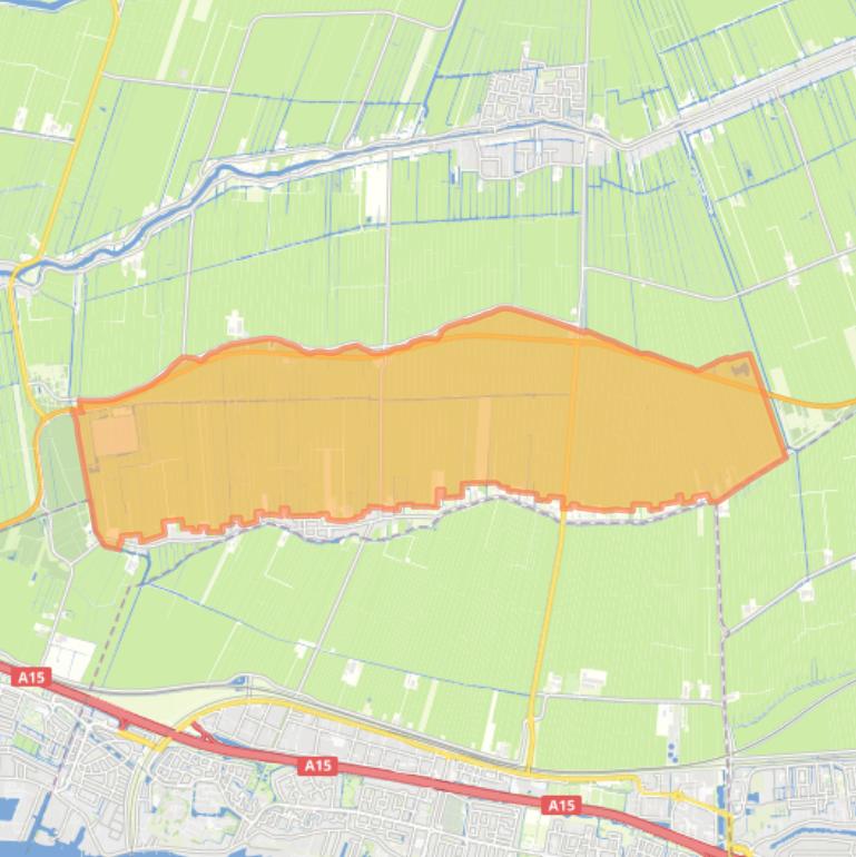 Kaart van de buurt Wijngaarden-Buitengebied.