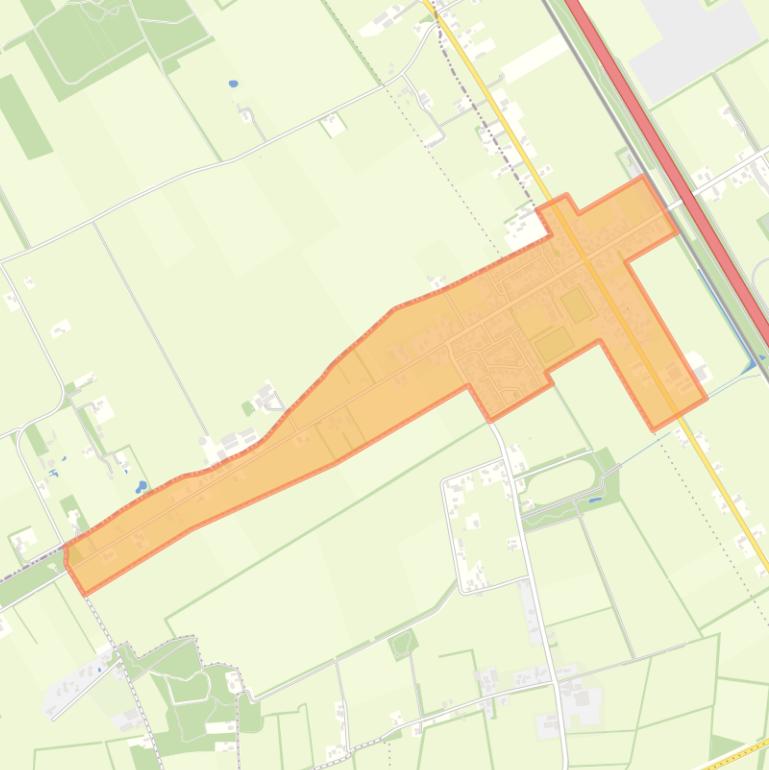 Kaart van de buurt Willemsoord.