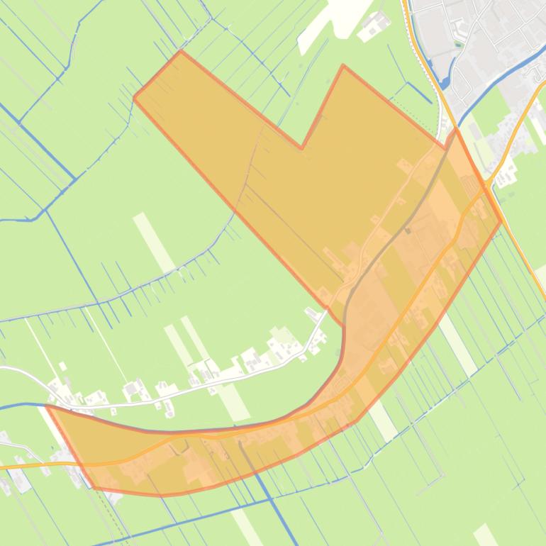 Kaart van de buurt Willeskop.