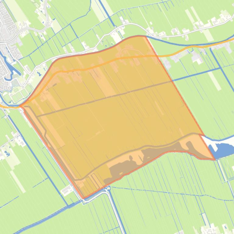 Kaart van de buurt Willeskop.