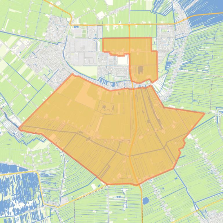 Kaart van de buurt Wilnis Buitengebied.