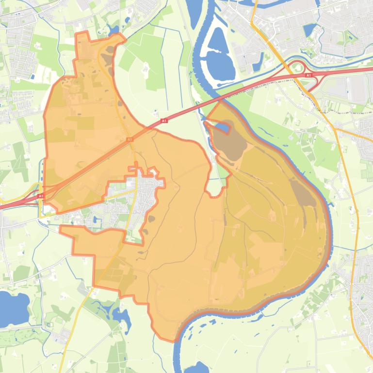 Kaart van de buurt Wilp Buitengebied.