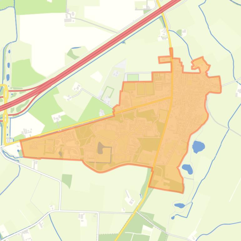 Kaart van de buurt Wilp Dorpskern.