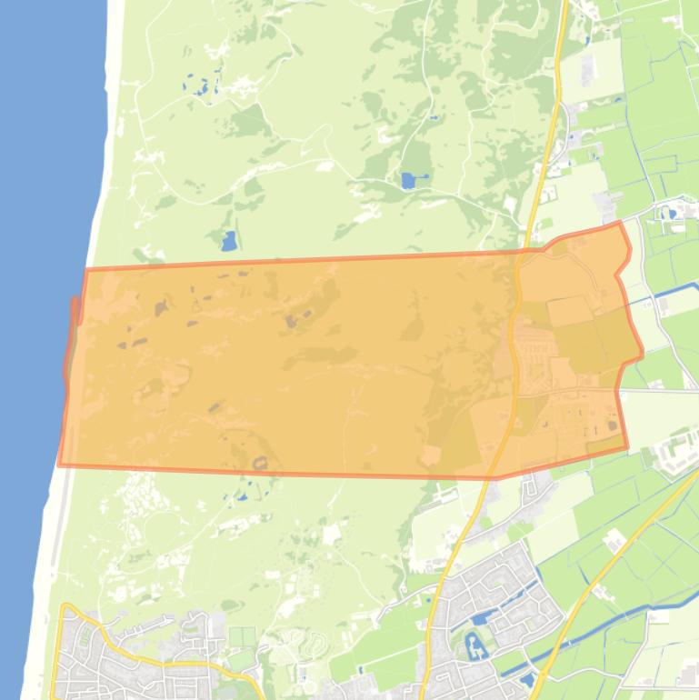 Kaart van de buurt Wimmenum.