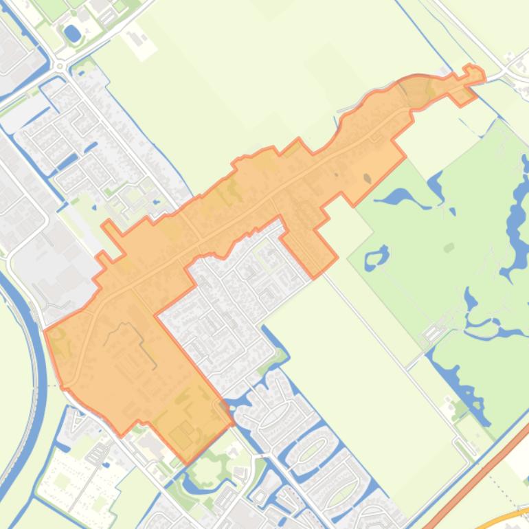 Kaart van de buurt Winkel Dorpsstraat en omgeving.