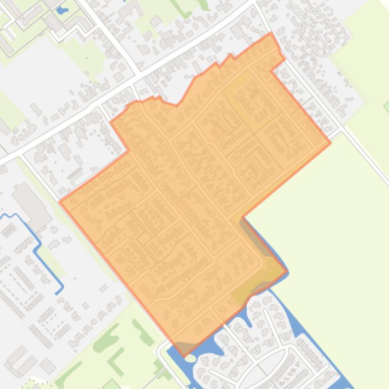 Kaart van de buurt Winkel ten zuidoosten van de Dorpsstraat.