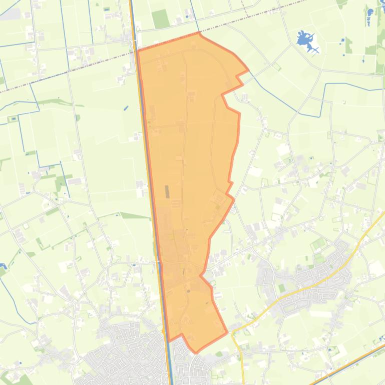 Kaart van de buurt Winnerstraat-Eindhovensebaan.