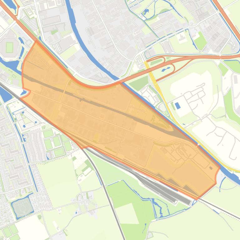 Kaart van de buurt Winschoterdiep.