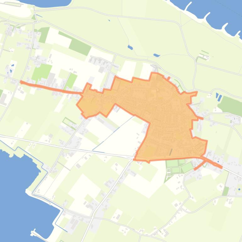 Kaart van de buurt Winssen-Centrum.