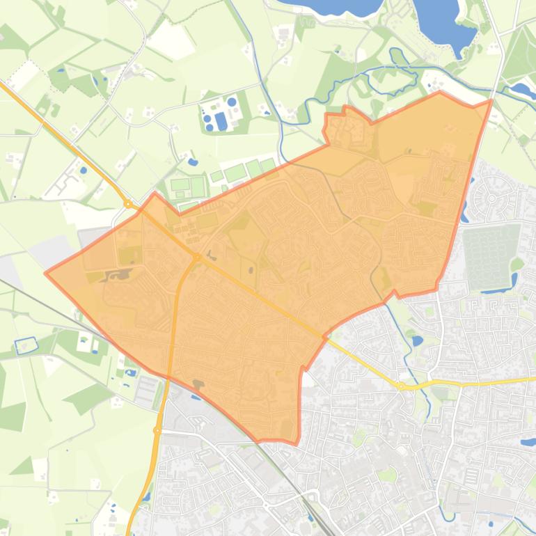 Kaart van de buurt Winterswijk-Noordwest.