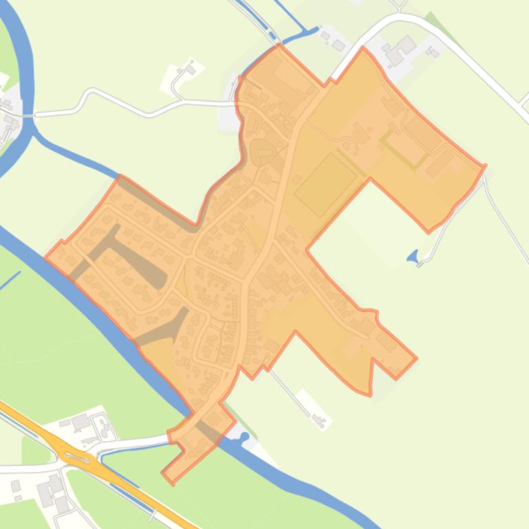 Kaart van de buurt Wjelsryp.