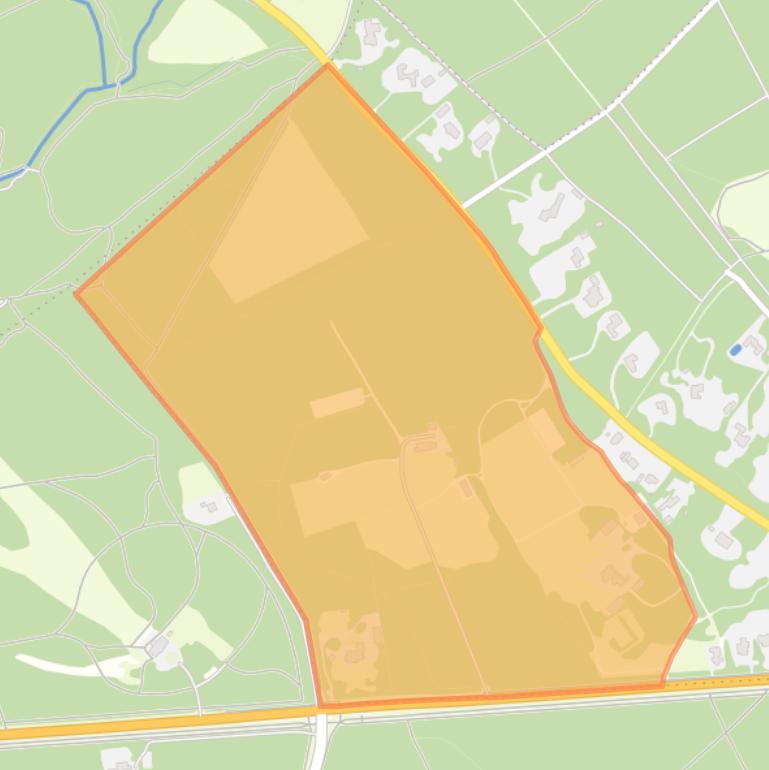 Kaart van de buurt Wodanswoud.