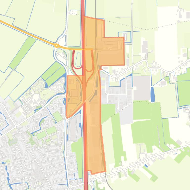 Kaart van de buurt Wognum Bedrijventerrein.