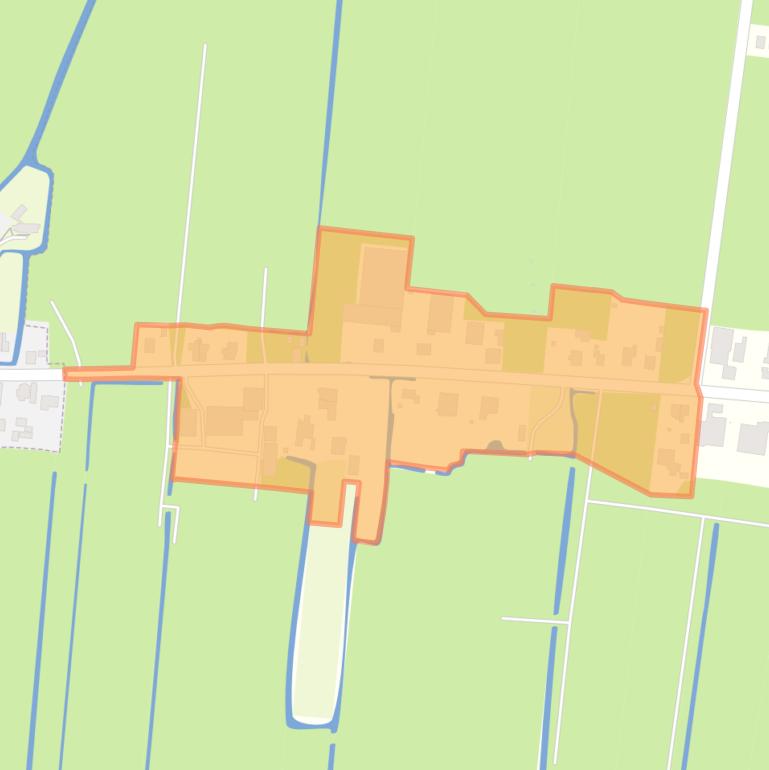 Kaart van de buurt Wognum Wadway.