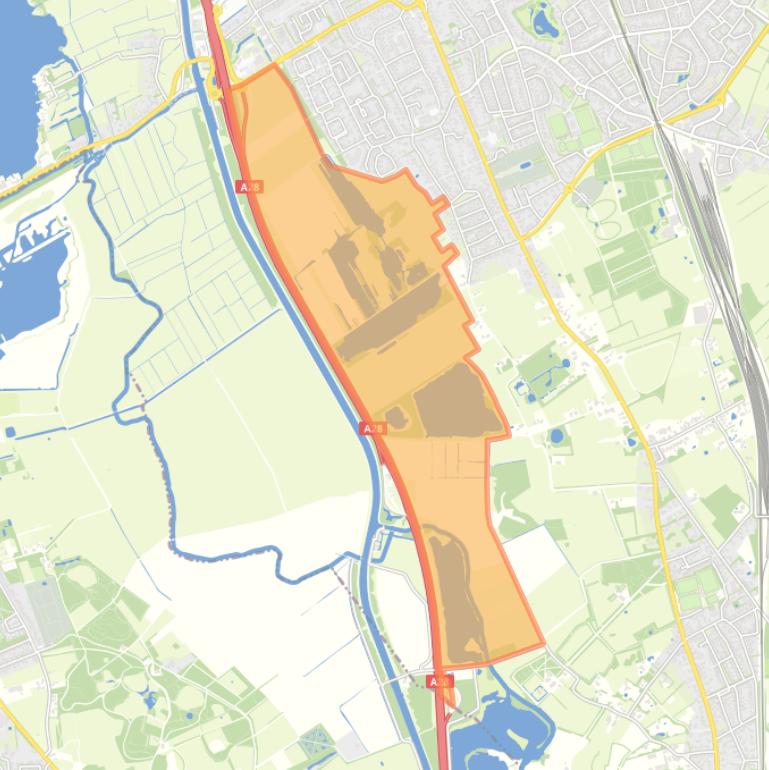 Kaart van de buurt Wolddeelen.