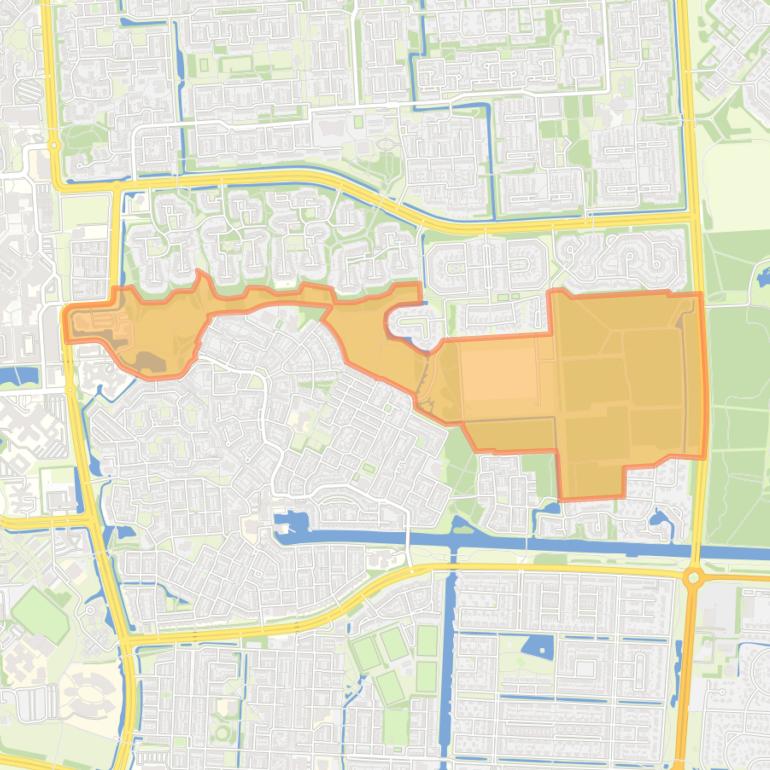 Kaart van de buurt Woldpark Houttuinen Gelderse Hout.