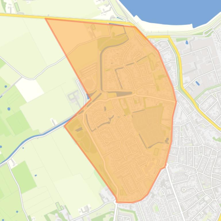 Kaart van de buurt Yerseke - Steehof.